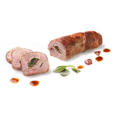 Mísa - Vepřová roláda s medvědím česnekem sous-vide